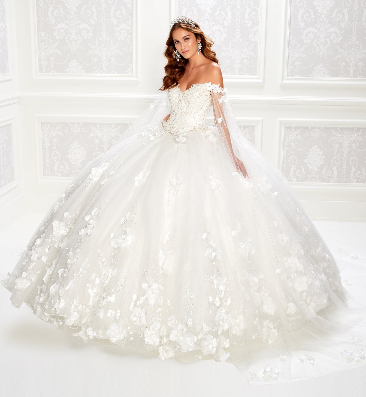 White Quinceañera Dresses