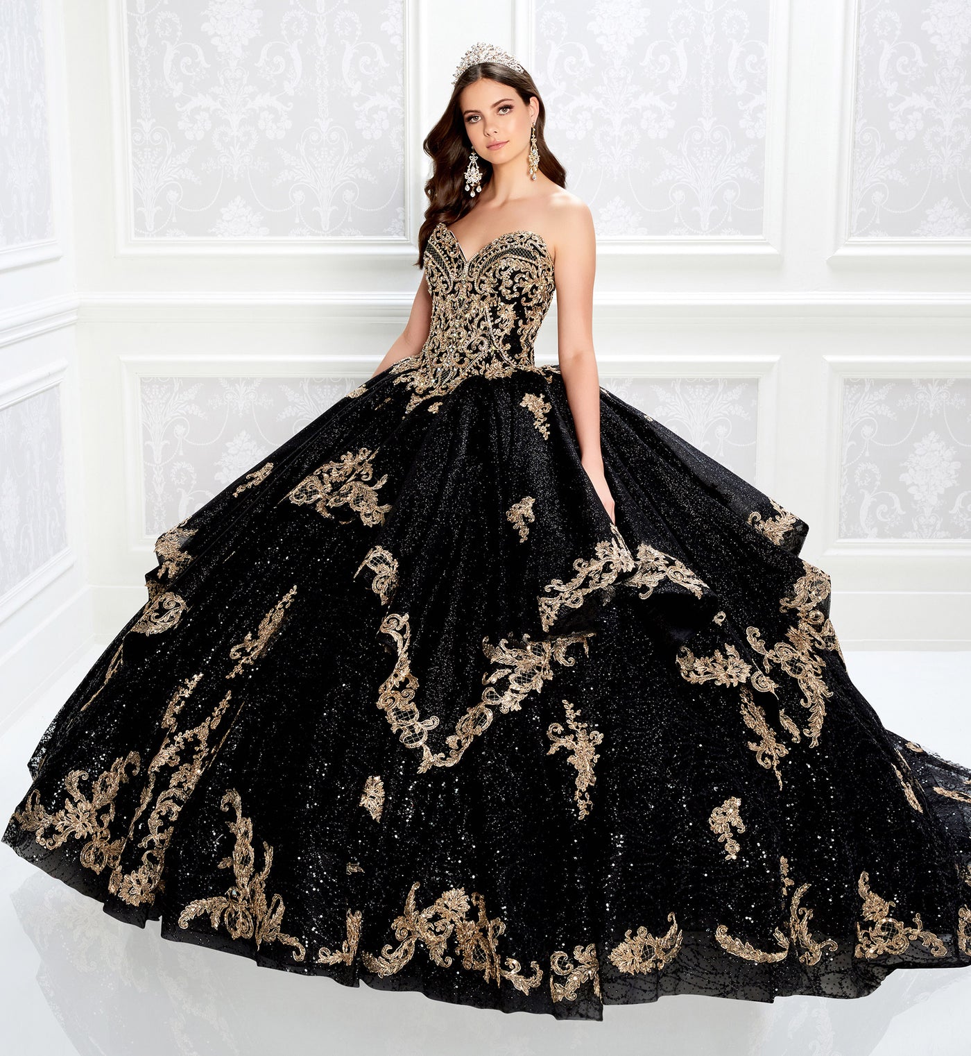 Black Quinceañera Dresses