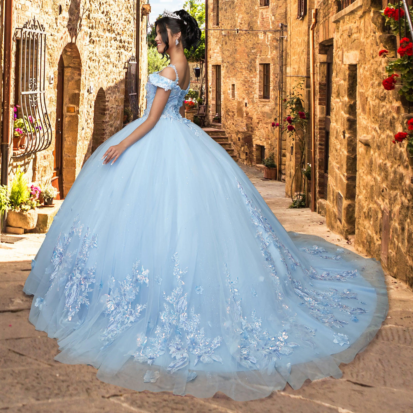 Quinceañera Dress QK202 by QuinceGirl