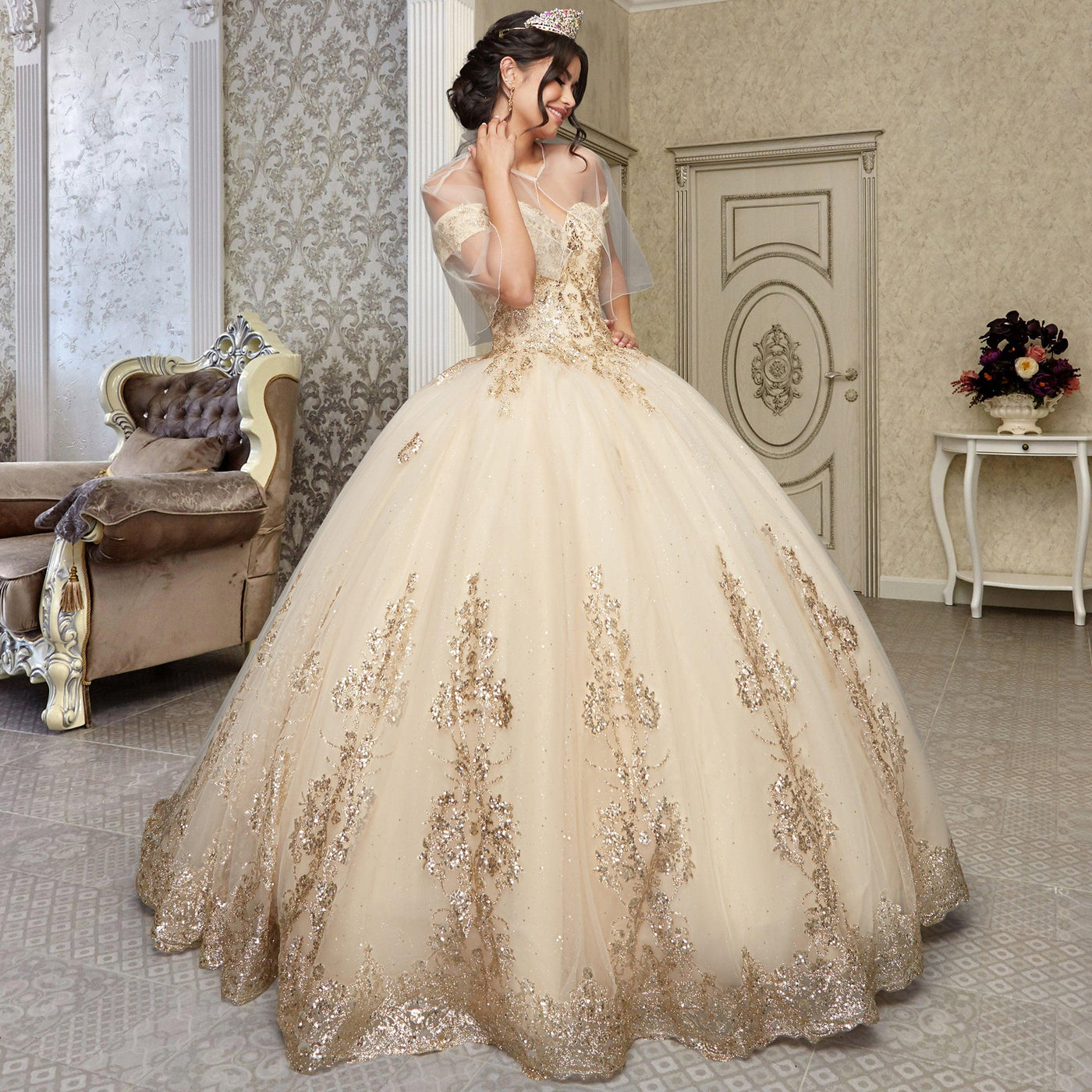 Quinceañera Dress QF110 by QuinceGirl