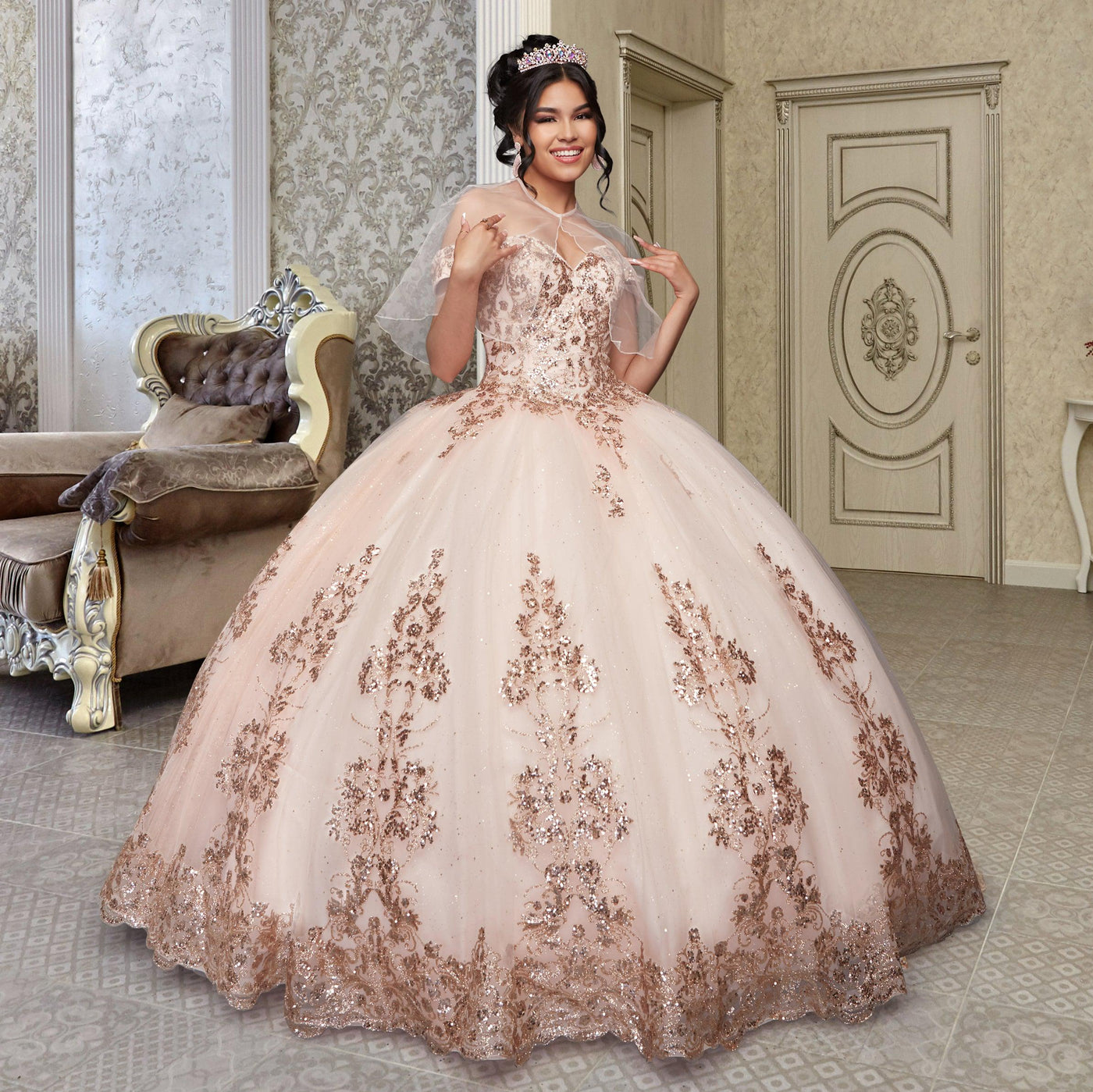 Quinceañera Dress QF110 by QuinceGirl