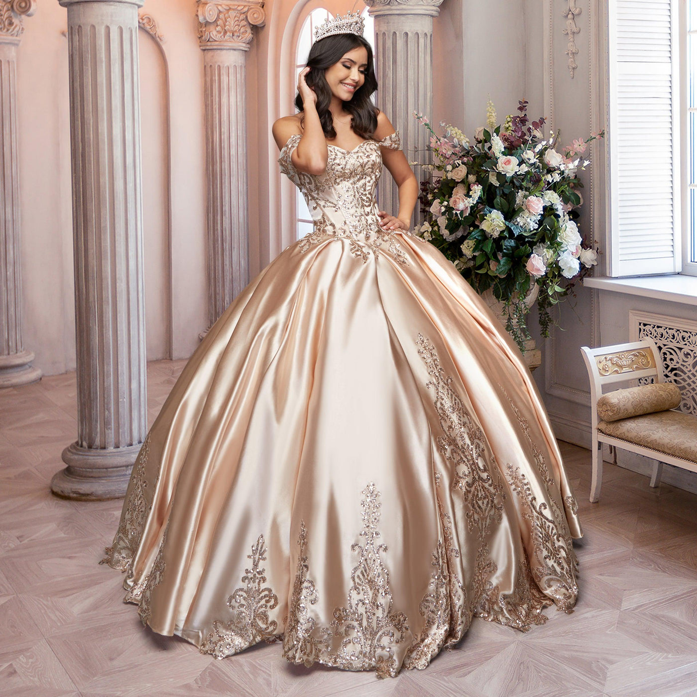 Quinceañera Dress QX413 by QuinceGirl
