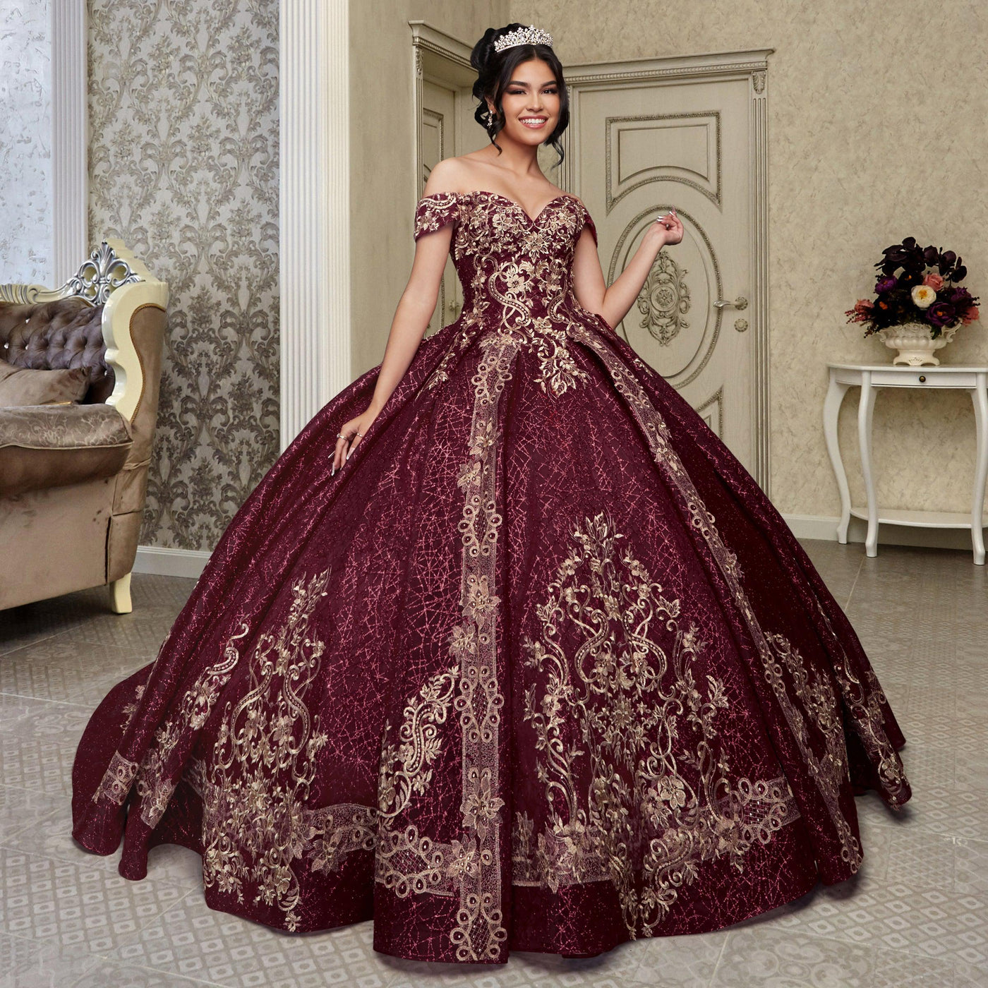 Quinceañera Dress QF102 by QuinceGirl