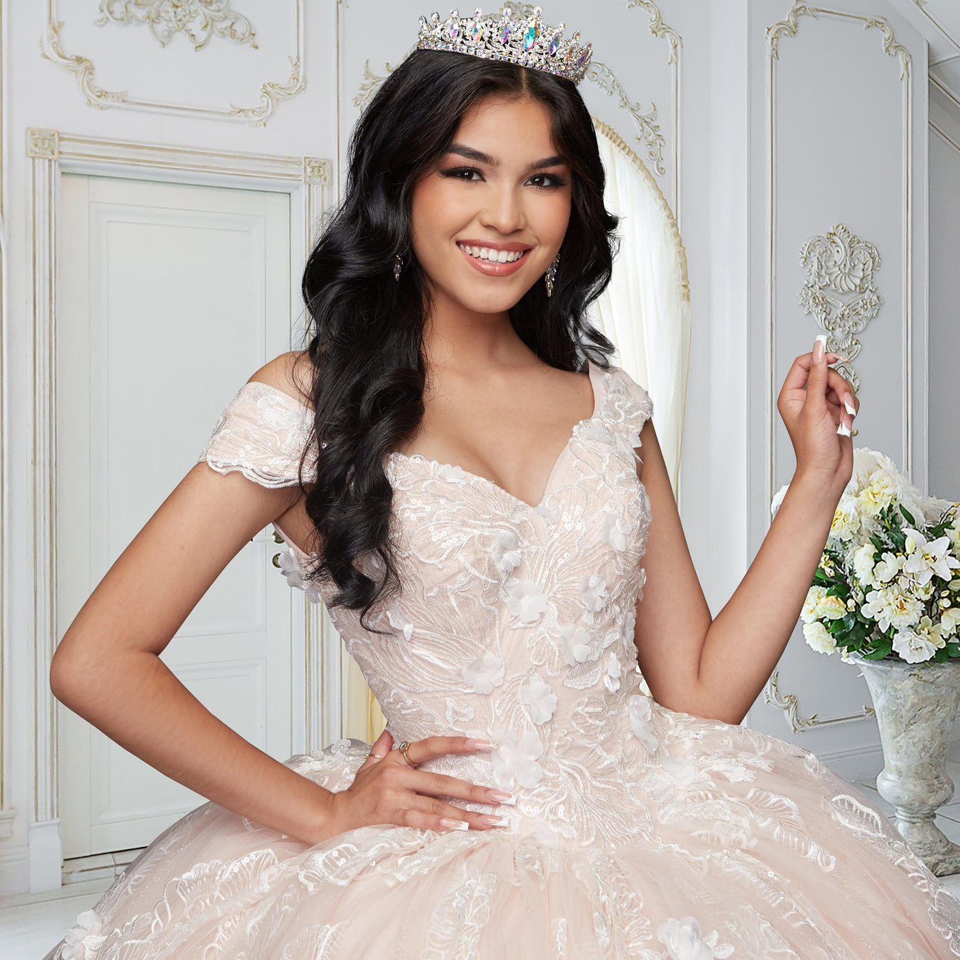 Quinceañera Dress QX411 by QuinceGirl