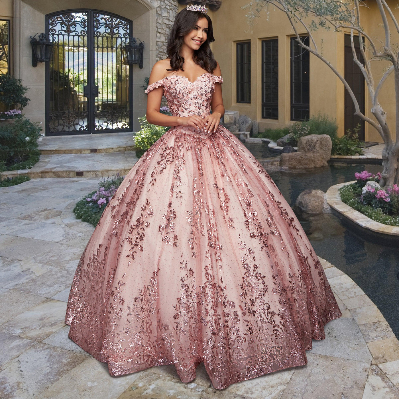 Quinceañera Dress QF117 by QuinceGirl