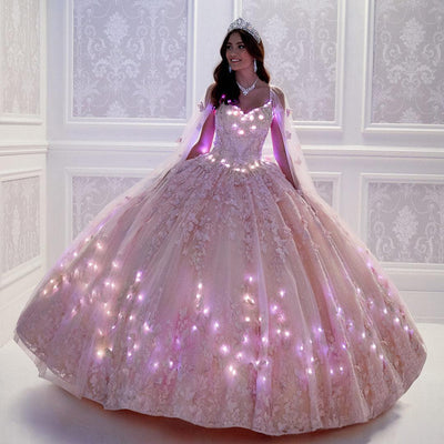 Glow-In-The-Dark Princesa Quinceañera Dress PR12261