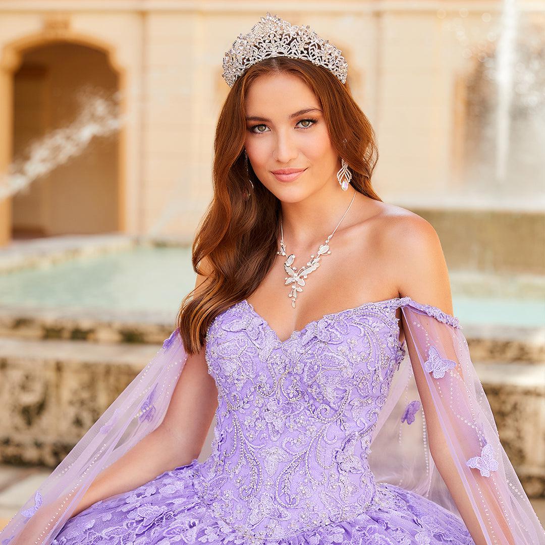 Glow-In-The-Dark Princesa Quinceañera Dress PR12261