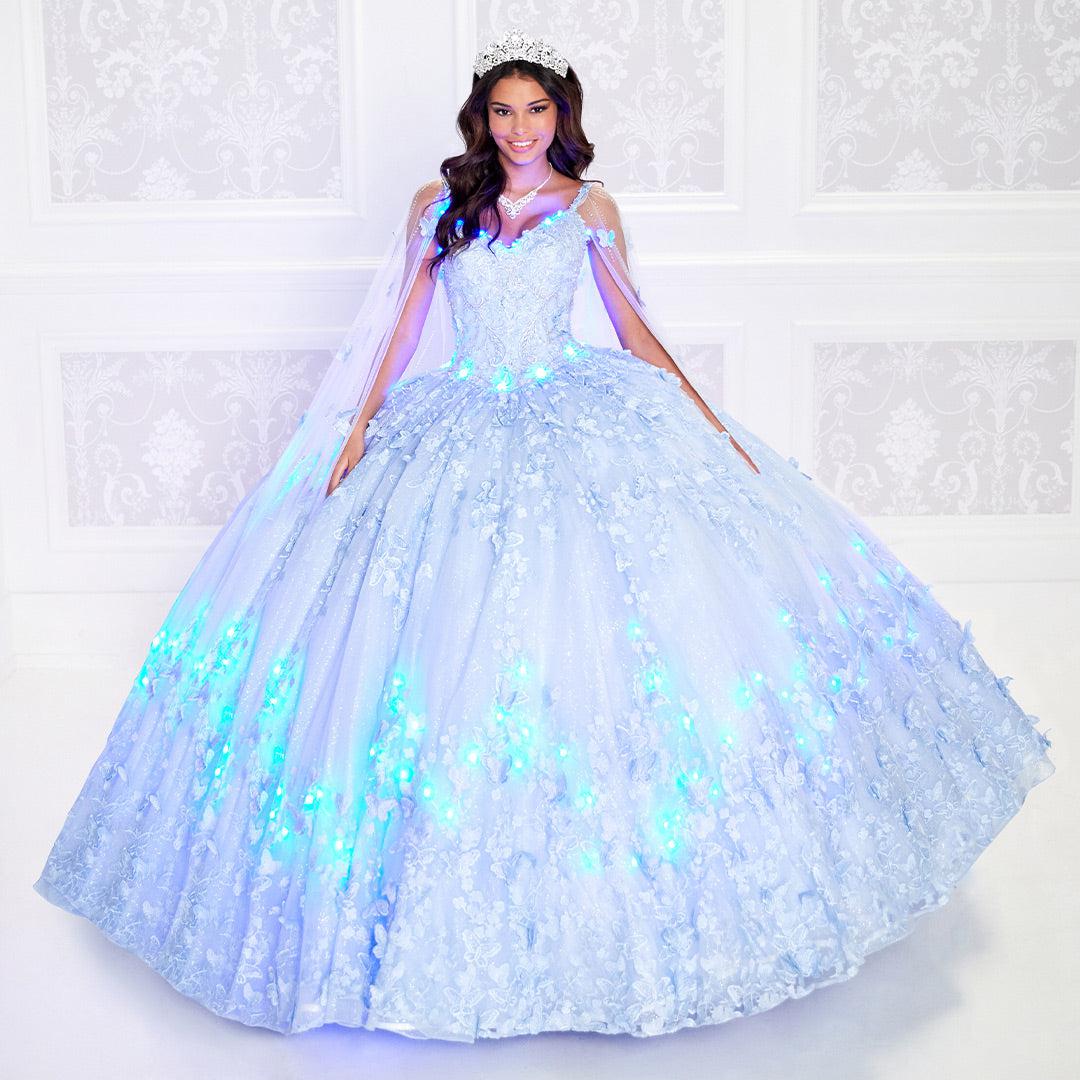 Glow-In-The-Dark Princesa Quinceañera Dress PR12261