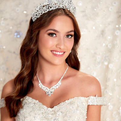 Princesa Ivory & Champagne Quince Dress PR12266