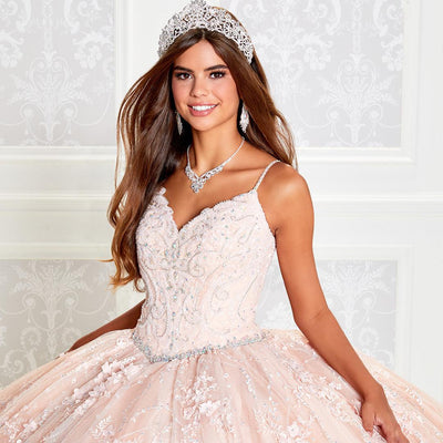 Princesa by Ariana Vara Lace Quince Dress PR12268