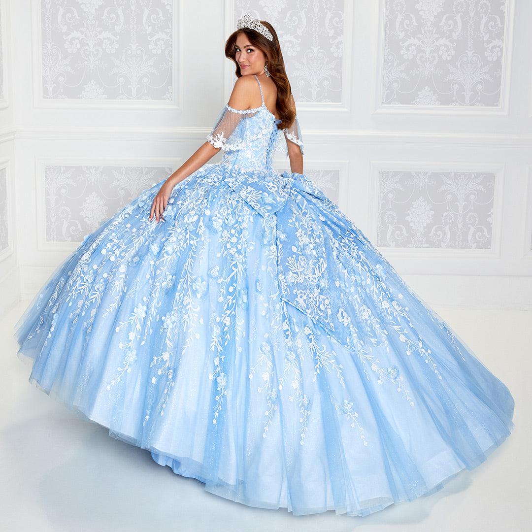Cold-Shoulder Princesa Quinceanera Dress PR12271