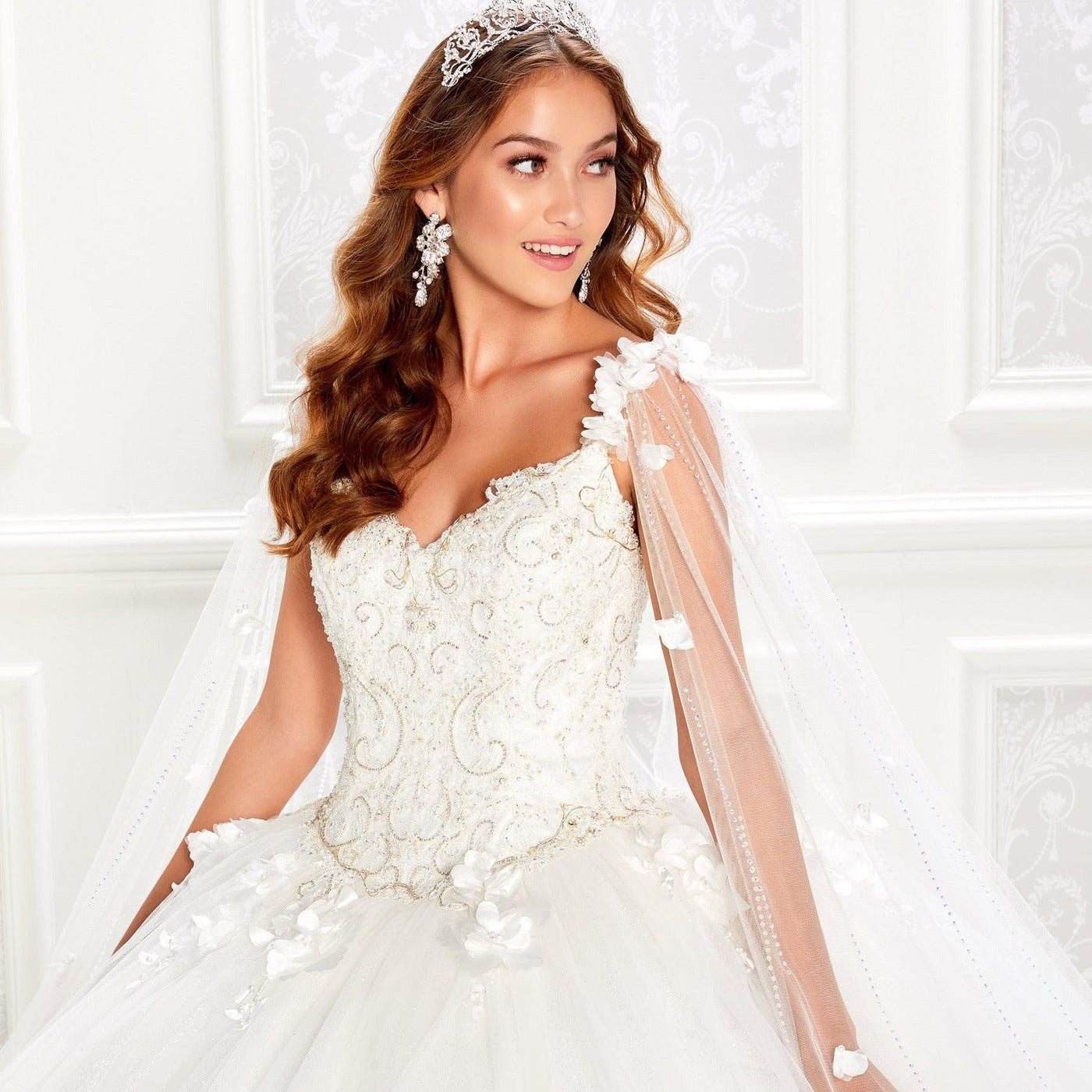 PR22021 Princesa Glow-in-the-Dark Quinceañera Dress