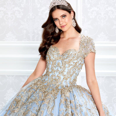 PR22025 Princesa by Ariana Vara Tulle Quince Dress
