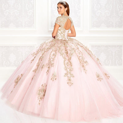 PR22025 Princesa by Ariana Vara Tulle Quince Dress