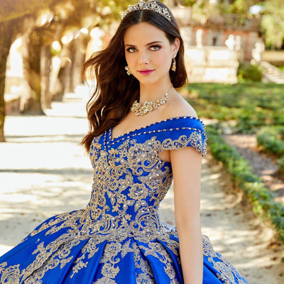 PR22029 Princesa Traditional Quinceañera Dress