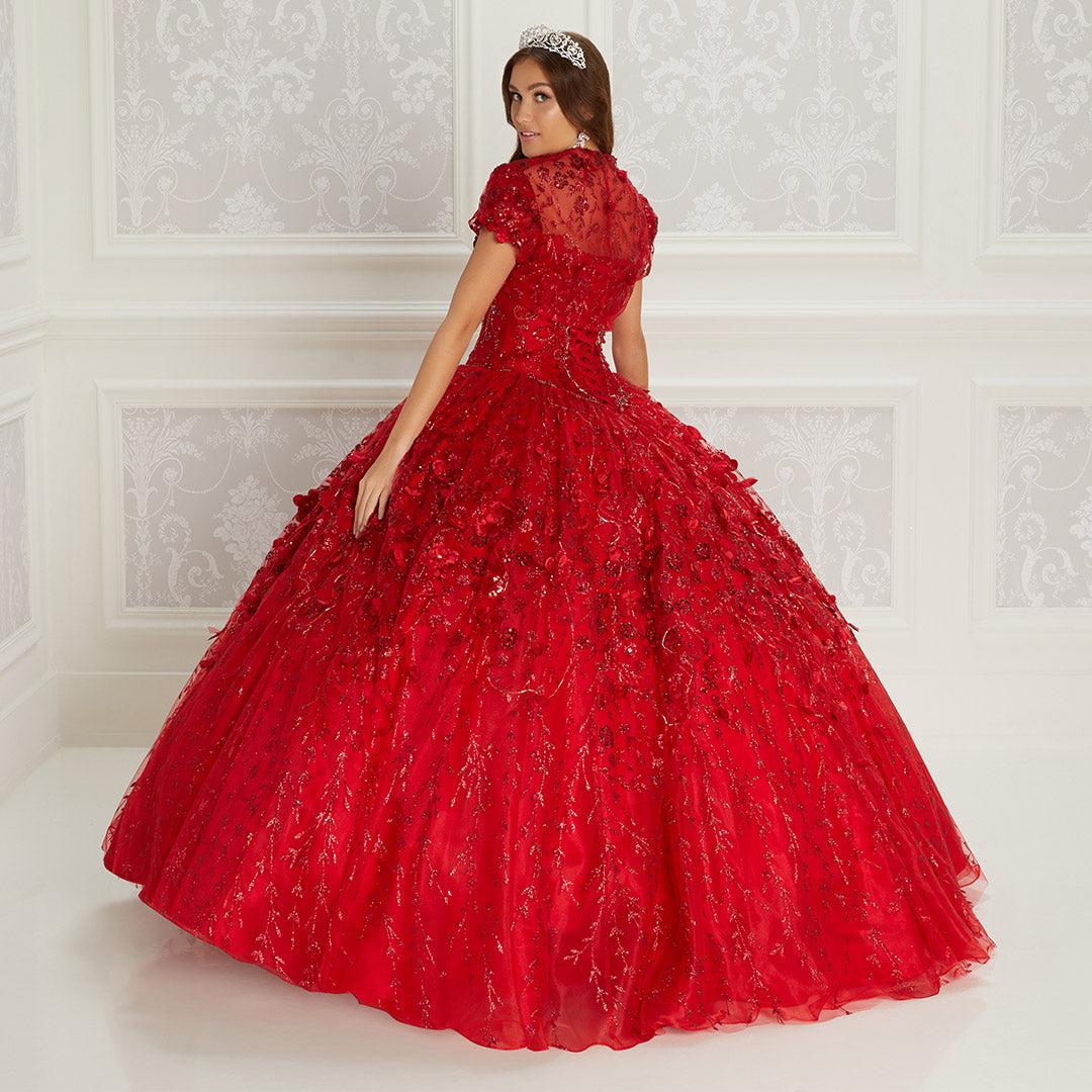 Princesa by Ariana Vara Red Quince Dress PR22036