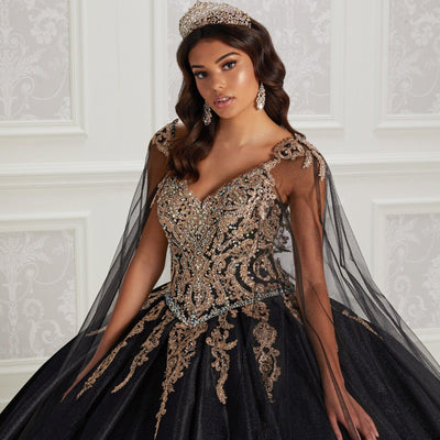 Princesa by Ariana Vara Cathedral Cape PR22141